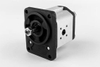 GHM1A-R-7-E2 5.2 cc/rev Aluminum Gear Motor with SAE Mounting Flange Keyed Shaft Compact Hydraulic Gear Motor