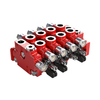 RS160 Sectional Directional Control Valve 60 L/Min 250 Bar Modular Open Center Hydraulic Valve Mobile Machinery