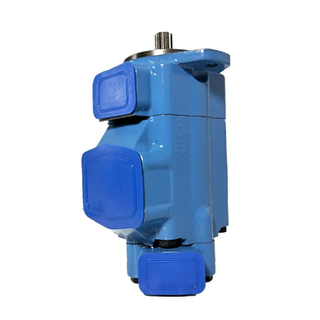 V10-1S-3S-1-C-20-V 3 GPM Balanced Vane Pump Keyed Shaft Inline Outlet SAE A Mount Hydraulic Pump