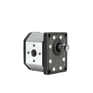 GHM3A-R-110-E1 71 cc/rev Heavy Duty Gear Motor with SAE J744 Mounting Flange High Capacity Hydraulic Gear Motor