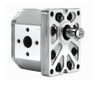 ALP1-D-2 Compact 1.4 cc/rev Clockwise External Gear Pump with Tapered Shaft European Flange Hydraulic Gear Pump
