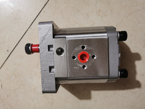 DEGB-22.7-R Double Gear Pump 22.7 cc/rev Low Noise Design Stable Flow Output Industrial Hydraulic Gear Pump