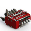 RS160 Sectional Directional Control Valve 60 L/Min 250 Bar Modular Open Center Hydraulic Valve Mobile Machinery