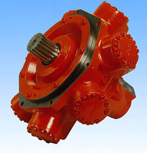 HMC030/P/FM3/C/51 Dual Displacement Radial Piston Motor 492 cm3 Low Speed High Torque Hydraulic Motor