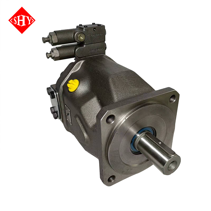 Excavator hydraulic pump pressure testing